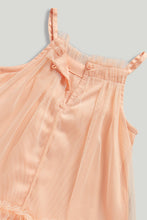 
                        
                          將圖片載入圖庫檢視器 Mothercare Peach Occasion Dress
                        
                      