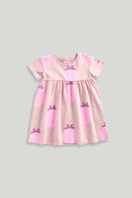 
                        
                          Load image into Gallery viewer, Mothercare Berry Jersey Dress
                        
                      