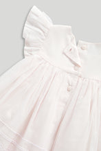 
                        
                          Load image into Gallery viewer, Mothercare Pink Occasion Dress and Knickers
                        
                      
