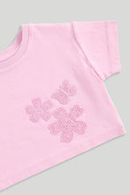 
                        
                          Load image into Gallery viewer, Mothercare Pink T-Shirt and Skirt Set
                        
                      
