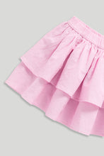 
                        
                          Load image into Gallery viewer, Mothercare Pink T-Shirt and Skirt Set
                        
                      
