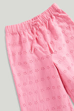 
                        
                          Load image into Gallery viewer, Mothercare Pink Broderie Blouse and Trousers Set
                        
                      