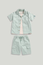 
                        
                          將圖片載入圖庫檢視器 Mothercare Shirt, Shorts and T-Shirt Set
                        
                      