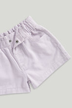 
                        
                          Load image into Gallery viewer, Mothercare Lilac Paper Bag Shorts
                        
                      