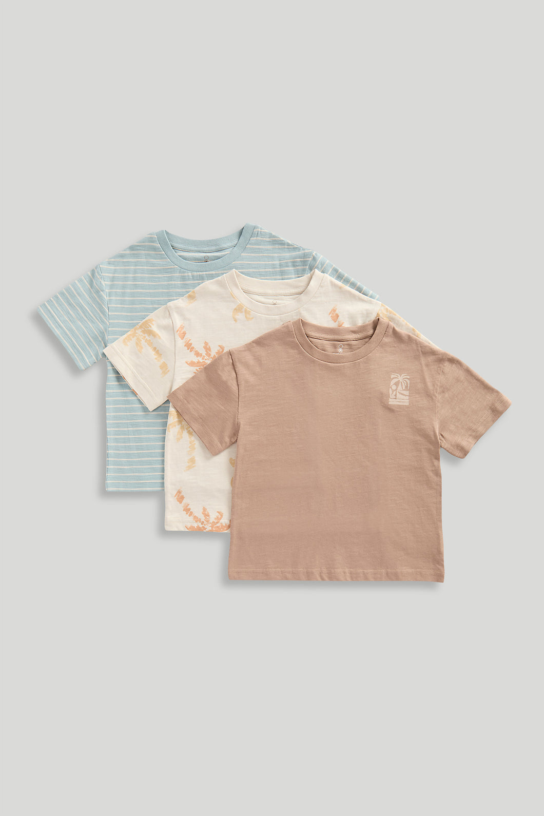 Mothercare 3 Pack Palm T-Shirts