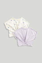 
                        
                          Load image into Gallery viewer, Mothercare 2 Pack Twist T-Shirts
                        
                      