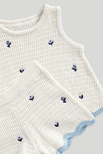 
                        
                          Load image into Gallery viewer, Mothercare Crochet Top and Shorts Set
                        
                      