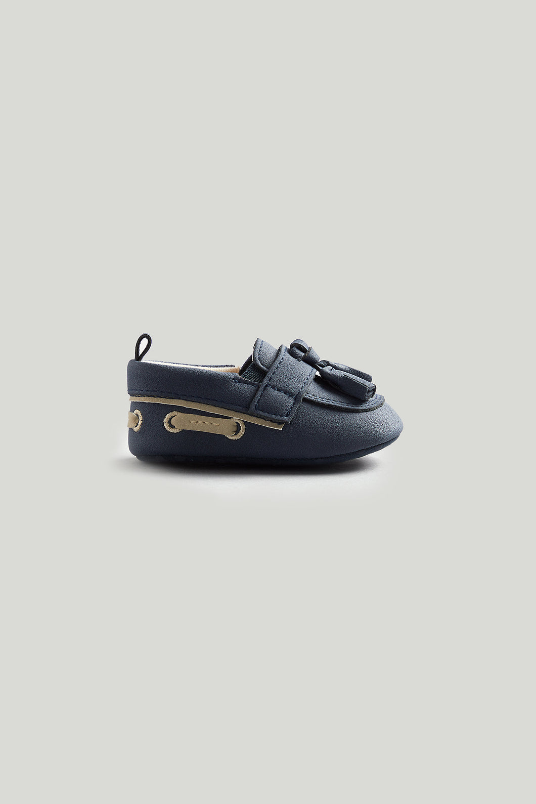 Mothercare Blue Baby Boat Shoes