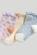 
                        
                          Load image into Gallery viewer, Mothercare 5 Pack Ditsy Baby Socks
                        
                      