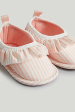 
                        
                          將圖片載入圖庫檢視器 Mothercare Pink Striped Baby Swim Shoes
                        
                      