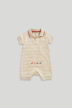 
                        
                          Load image into Gallery viewer, Mothercare Dinosaur Polo Rompers and Socks Set
                        
                      
