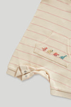
                        
                          Load image into Gallery viewer, Mothercare Dinosaur Polo Rompers and Socks Set
                        
                      