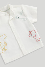
                        
                          Load image into Gallery viewer, Mothercare Dinosaur Shirt and Trousers Set
                        
                      