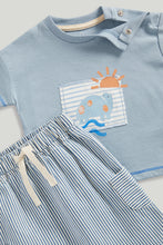 
                        
                          Load image into Gallery viewer, Mothercare T-Shirt, Joggers and Hat Set
                        
                      