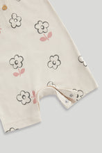 
                        
                          Load image into Gallery viewer, Mothercare 3 Pack Flower Rompers
                        
                      
