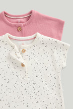 
                        
                          Load image into Gallery viewer, Mothercare 3 Pack Flower Rompers
                        
                      