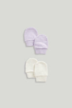 
                        
                          將圖片載入圖庫檢視器 Mothercare 2 Pack Baby Mittens
                        
                      