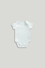 
                        
                          Load image into Gallery viewer, Mothercare 5 Pack Waves Short-Sleeved Bodysuits
                        
                      