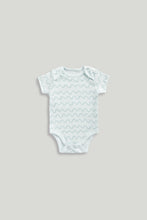 
                        
                          Load image into Gallery viewer, Mothercare 5 Pack Waves Short-Sleeved Bodysuits
                        
                      
