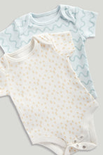 
                        
                          Load image into Gallery viewer, Mothercare 5 Pack Waves Short-Sleeved Bodysuits
                        
                      