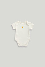 
                        
                          Load image into Gallery viewer, Mothercare 5 Pack Animals Short-Sleeved Bodysuits
                        
                      