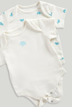 
                        
                          Load image into Gallery viewer, Mothercare 5 Pack Animals Short-Sleeved Bodysuits
                        
                      