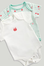 
                        
                          Load image into Gallery viewer, Mothercare 5 Pack Apples Short-Sleeved Bodysuits
                        
                      