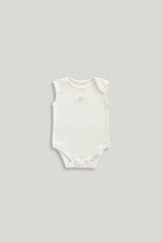 
                        
                          Load image into Gallery viewer, Mothercare 5 Pack Animals Sleeveless Bodysuits
                        
                      