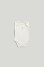 
                        
                          Load image into Gallery viewer, Mothercare 5 Pack Animals Sleeveless Bodysuits
                        
                      