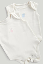 
                        
                          Load image into Gallery viewer, Mothercare 5 Pack Animals Sleeveless Bodysuits
                        
                      