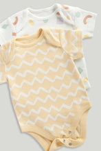 
                        
                          Load image into Gallery viewer, Mothercare 5 Pack Shapes Short-Sleeved Bodysuits
                        
                      