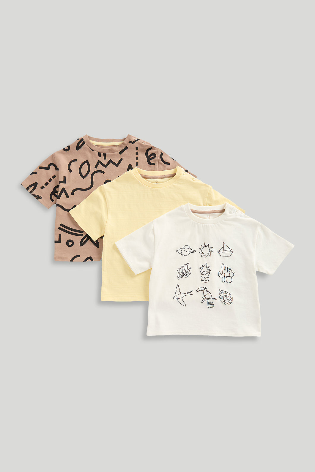 Mothercare 3 Pack T-Shirts