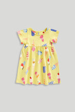 
                        
                          將圖片載入圖庫檢視器 Mothercare Yellow Ice Cream Dress
                        
                      