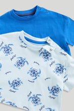 
                        
                          將圖片載入圖庫檢視器 Mothercare 3 Pack Blue Turtle T-Shirts
                        
                      