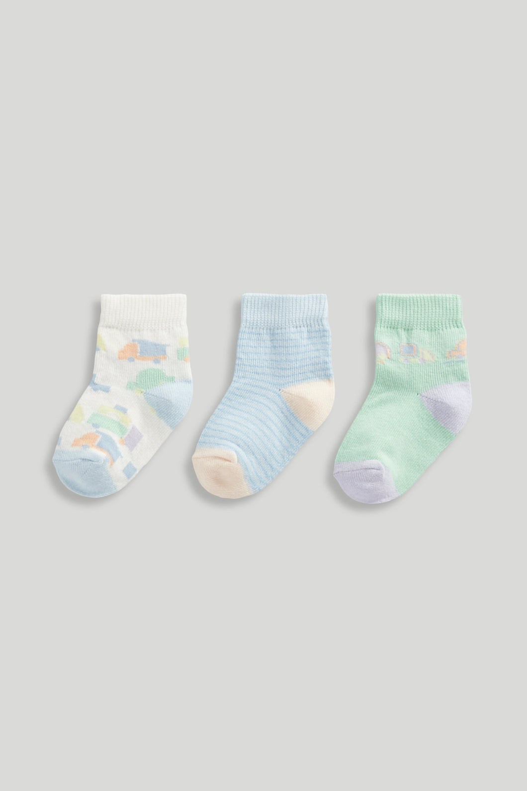 Mothercare 3 Pack Transport Baby Socks
