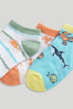 
                        
                          Load image into Gallery viewer, Mothercare 5 Pack Seaside Trainer Socks
                        
                      