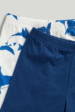 
                        
                          Load image into Gallery viewer, Mothercare 2 Pack Shark Short Pyjamas
                        
                      