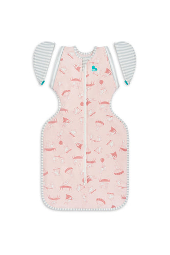 Love To Dream Swaddle UP Transition Bag Lite Daredevil Bunny - Pink 2