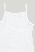 
                        
                          Load image into Gallery viewer, Mothercare 5 Pack White Camisole Vests
                        
                      