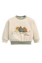 
                        
                          Load image into Gallery viewer, Mamas &amp; Papas Boucle &amp; Embroidered Sweatshirt - Cream
                        
                      