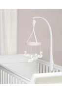 Mamas & Papas Welcome To The World Floral Musical Mobile - Pink & White
