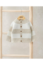 
                        
                          Load image into Gallery viewer, Mamas &amp; Papas Stripe Cardigan - Cream
                        
                      