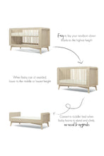 
                        
                          Load image into Gallery viewer, Mamas &amp; Papas Coxley Cotbed Natural 3
                        
                      