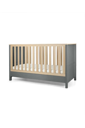 Mamas & Papas Harwell Cotbed Grey Natural 4