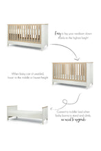 
                        
                          Load image into Gallery viewer, Mamas &amp; Papas Harwell Cotbed White 5
                        
                      
