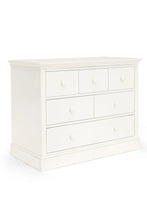 
                        
                          Load image into Gallery viewer, Mamas &amp; Papas Oxford Wooden 3 Drawer Dresser &amp; Baby Changing Unit Pure White 1
                        
                      