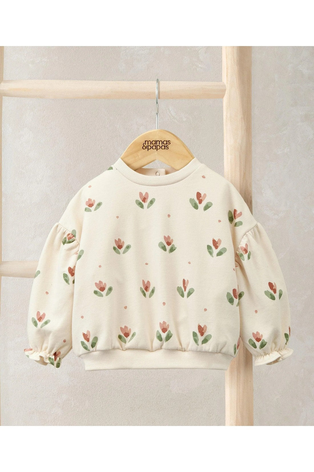 Mamas & Papas Bloom Spot Sweatshirt - Floral