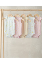 
                        
                          Load image into Gallery viewer, Mamas &amp; Papas Bodysuits (Pack of 5) - Lemon Print
                        
                      