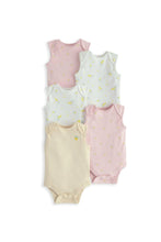 
                        
                          Load image into Gallery viewer, Mamas &amp; Papas Bodysuits (Pack of 5) - Lemon Print
                        
                      