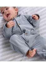 
                        
                          Load image into Gallery viewer, Mamas &amp; Papas Collared Romper - Blue
                        
                      